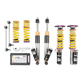 KW Clubsport 3-Way Coilover Kit For 8V Audi A3 FWD 1.8T W/o EDC